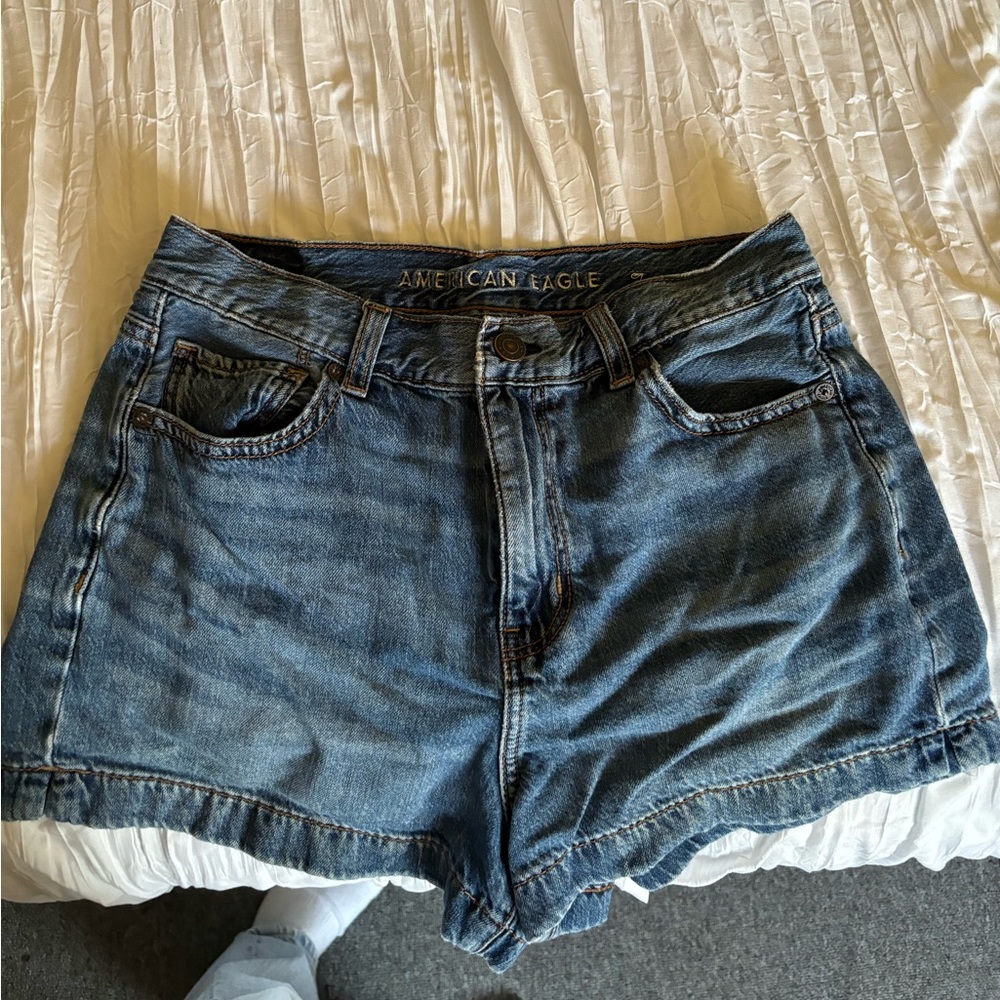 Dark Wash American Eagle Shorts